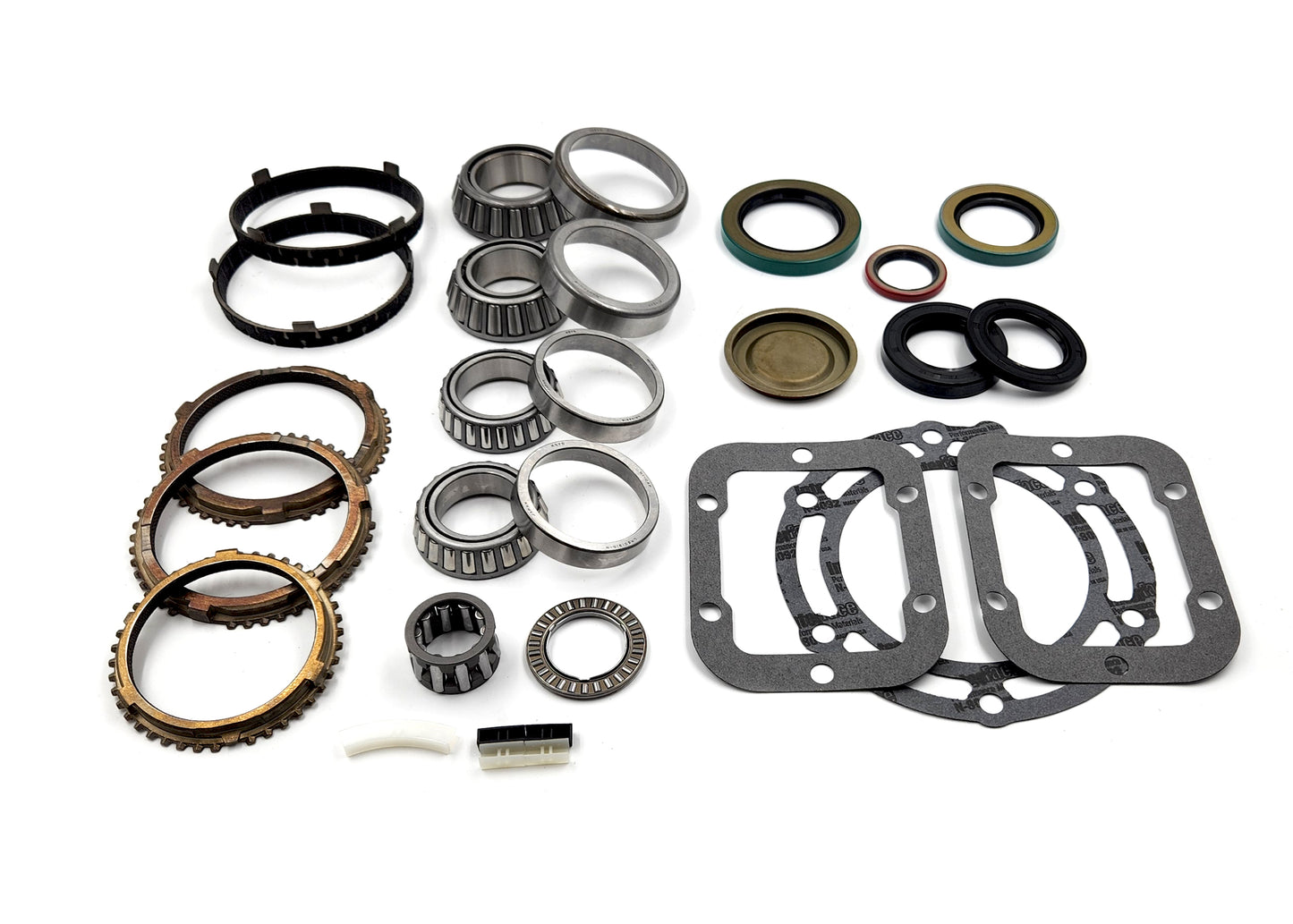 GM NV4500 5 Speed w/ Internal Clutch Slave Rebuild Kit with Synchronizer Rings, BK308WS